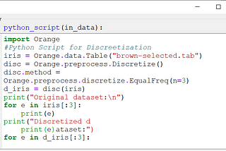 Data Science | Data Preprocessing with Orange Tool