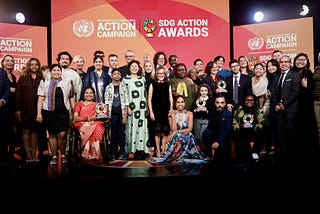 Global Sustainability Changemakers Take Top Prize at United Nations SDG Action Awards