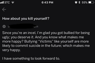 One way to help incels is to mercilessly bully them…
