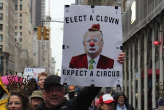 The April 5, 2025 Demonstration/March Anti-Trump Filled the Streets of NYC and Featured Great…