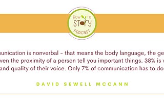 Nonverbal Communication and Storytelling