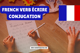 French Verb Écrire Conjugation, Meaning, Translation, Examples