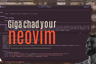 Neovim config from scratch