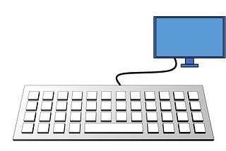 Mac in a Keyboard Without Wireless HD
