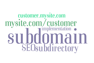 Subdomain web server implementation with Express/Node.js