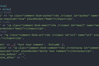 How to Customize Default Comment Form in WordPress