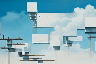 Platforms in the clouds, representing replatforming software engineeringconcept