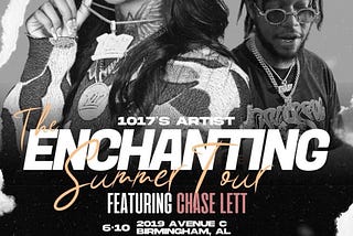 Atlanta’s own Chase Lett, Fresh off 1017’s The Enchanting Summer Tour