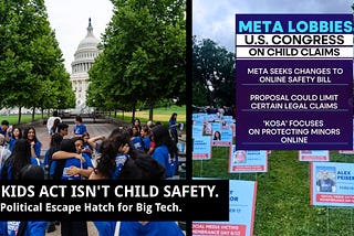 The KIDS Act Isn’t Child Safety, But A Political Escape Hatch For Big Tech