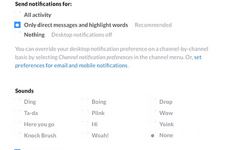 A Minimalist’s Guide to Distraction-free Slack