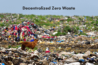 Decentralized municipal solid waste management in India