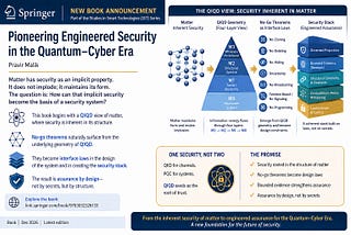 Security Inherent in Matter: How QIQD turns the stability of matter into an architecture for…