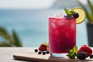 Refreshing Nitro Berry Fizz: A Summer Cocktail Guide