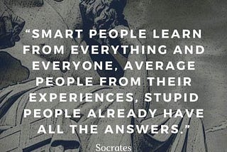 How to deal with people who try to act over smart