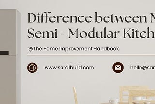 Choosing the Right Kitchen Style: Modular vs. Semi-Modular