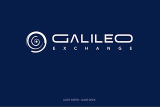 Galileo Exchange: GE
A gamified day trading platform ft.