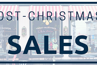 Post-Christmas Sales breakdown
