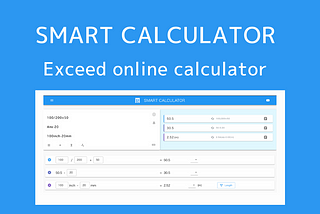 Released Online Calculator that named “SMART CALCULATOR”