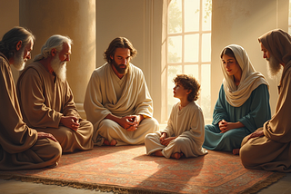 The Holy family of Jesus, Mary and Joseph