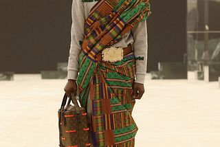 A look from the Louis Vuitton Men’s Fall/Winter 2021 show.