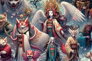 A unique Japanese bestiary: Terrible Monsters from the Land of the Rising Sun