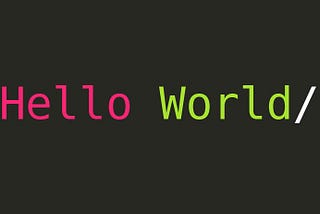 Hello World in different languages!