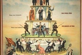 許多一廂情願的天真言論認為，國際社會中存在普世價值與非黑即白的標準。如今全球霸權紛紛撩撥敵我意識矛盾，輸出人民內部矛盾，類似」American First」的唯我獨尊政策，如果貫徹到底，就是戰爭。