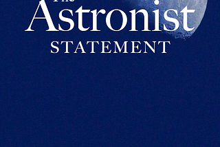 The Official Cover of The Astronist Statement on the Situation of the Human Species by Cometan