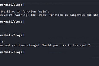 BufferOverFlow | Part 0: Overwrite something we shouldn’t: