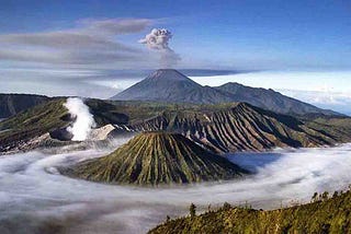 Mount Bromo in Indonesia