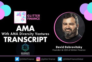 AMA Recap: Glitter Finance X Diversity Ventures