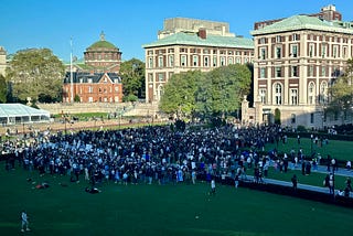 [Multimedia] Divided by Ivy Green, Columbia Pro-Palestine Protestors and Pro-Israel…
