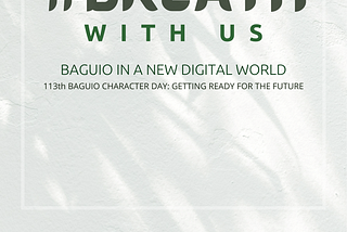 BAGUIO DIGITAL POSTER