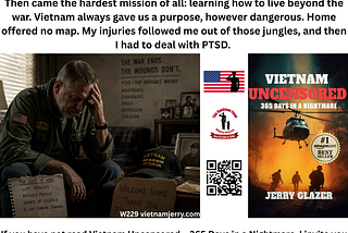 THE VETERAN’S COST OF RETURNING HOME FROM VIETNAM