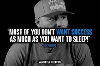 What I learned from Eric Thomas!