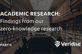 Academic research: Findings from our zero-knowledge research