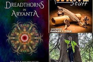 Tonight on the Write Stuff — Dreadthorns in Aryanta: Recitors of Kandar with P. J. Lightning