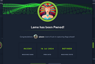 [ Lame ] HTB Visual Walkthrough 2024