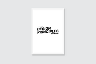 How to define design principles for any digital product?