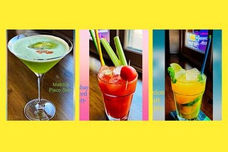Some of Brook Pub’s Amazing Cocktails