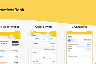 Trustlessbank Wallet App — v0.1