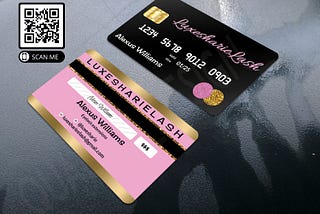 Do you want a credit card style business card design for your personal use?