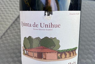 Quinta de Unihue/ Portugal/ Secano Interior Yumbel. 2019/13/1%