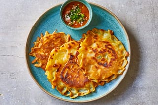 Korean Vegetable Pancake for Weight Loss (Yachaejeon)