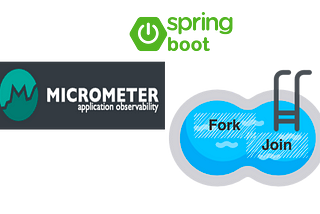 Distributed Tracing Of Spring Boot App with ForkJoinPool, ForkJoinWorkerThread and ForkJoinWorkerThreadFactory using Micrometer.