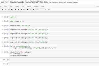 Working on OpenCV-Python using CV2 Module.