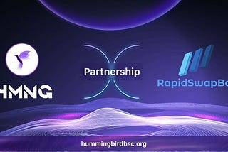 RapidSwapBot partnership with Hummingbird Finance