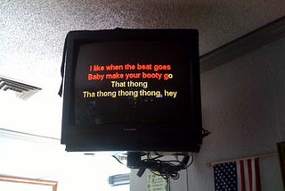 Great Moments in Singing the Same Thing Over and Over Again Vol. 1: “Thong Song”