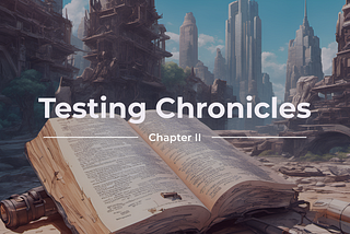 Testing Chronicles. Chapter II