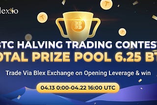 Blex BTC Halving Trading Contest
